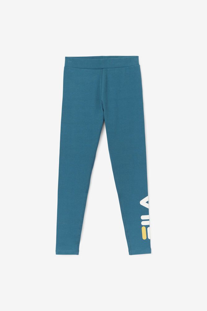 Fila Legging Dame Blå Elora 890237-MJL